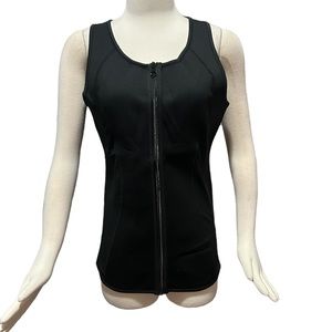 NWOT black sauna tank top